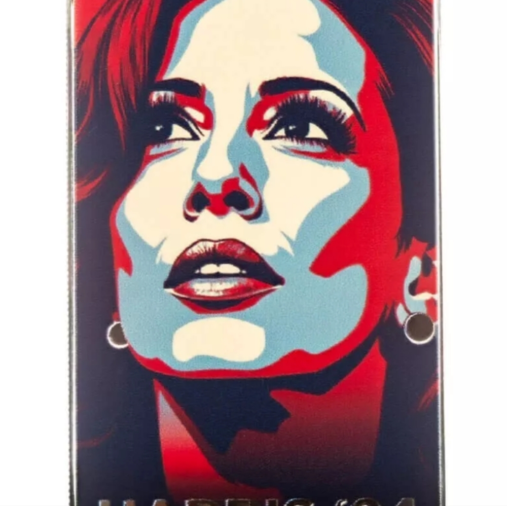 2024 Presidential Campaign - Kamala Harris1 oz Silver Color Bar (Available NOW)